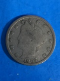 1907 United States Liberty V Nickel Coin