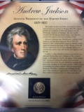 The United States Presidents $1 Coin Collection PCS - Andrew Jackson