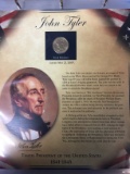 The United States Presidents $1 Coin Collection PCS - John Tyler
