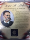 The United States Presidents $1 Coin Collection PCS - Chester A. Arthur