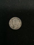 1939-D United States Mercury Dime - 90% Silver Coin