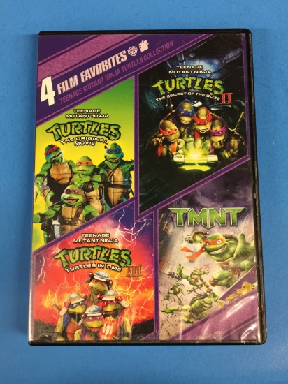 4 Film Favorites: Ninja Turtles 1-4 DVD