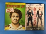2 Movie Lot: SETH ROGEN: Knocked Up & Neighbors DVD