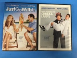 2 Movie Lot: ADAM SANDLER: Just Go With It & I Now Pronounce You Chuck and Larry DVD