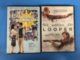 2 Movie Lot: JOSEPH GORDON-LEVITT: Looper & 500 Days of Summer DVD