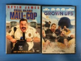 2 Movie Lot: KEVIN JAMES: Paul Blart Mall Cop & Grown Ups DVD