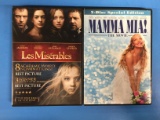 2 Movie Lot: AMANDA SEYFRIED: Les Miserables & Mamma Mia The Movie! DVD