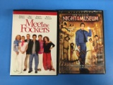 2 Movie Lot: BEN STILLER: Meet the Fockers & Night at the Museum DVD