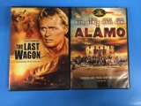 2 Movie Lot: RICHARD WIDMARK: The Alamo & The Last Wagon DVD