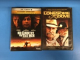 2 Movie Lot: TOMMY LEE JONES: No Country For Old Men & Lonesome Dove DVD