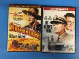 2 Movie Lot: JOHN WAYNE: Stagecoach & In Harm's Way DVD