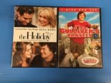 2 Movie Lot: JACK BLACK: Gulliver's Travels & The Holiday DVD