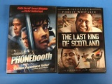 2 Movie Lot: FOREST WHITAKER: Phone Booth & The Last King Of Scotland DVD