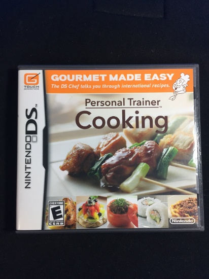 Nintendo DS Personal Trainer Cooking Video Game