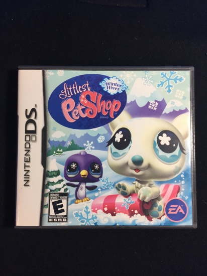 Nintendo DS Littlest Pet Shop Winter Hiver Video Game