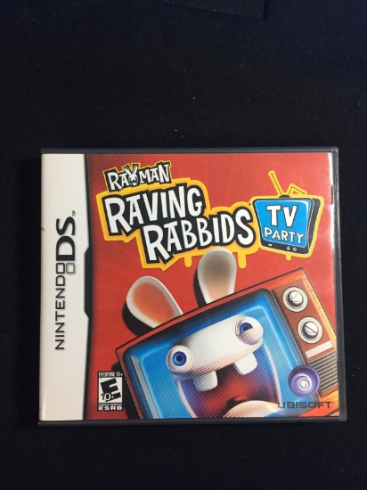 Nintendo DS Rayman Raving Rabbids TV Party Video Game