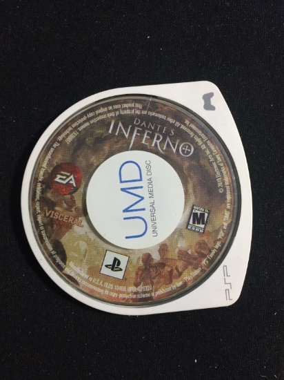 Playstation Portable PSP Dante's Inferno Video Game