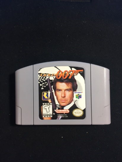 N64 Nintendo 64 Goldeneye 007 Video Game Cartridge