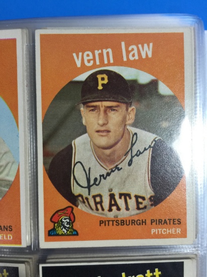 1959 Topps #12 Vern Law Pirates