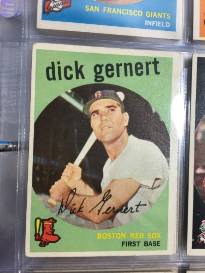 1959 Topps #13 Dick Gernert Red Sox