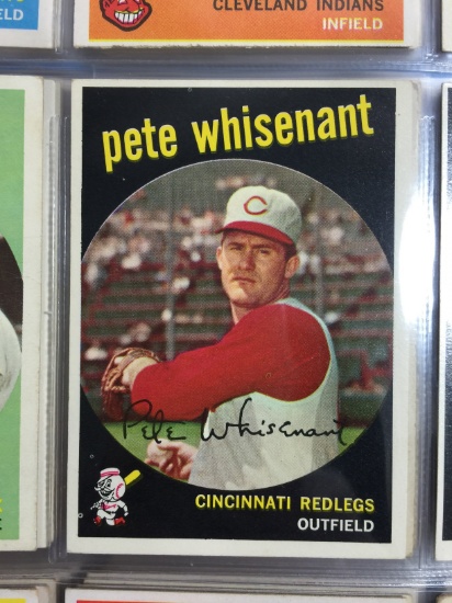 1959 Topps #14 Pete Whisenant Reds