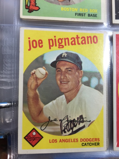 1959 Topps #16 Joe Pignatano Dodgers
