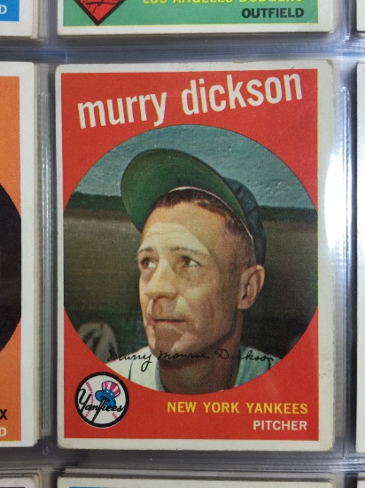 1959 Topps #23 Murry Dickson Yankees
