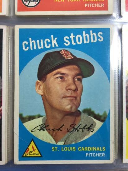 1959 Topps #26 Chuck Stobbs Cardinals