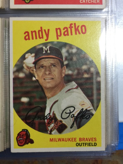 1959 Topps #27 Andy Pafko Braves