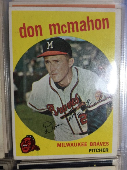 1959 Topps #3 Don McMahon Braves