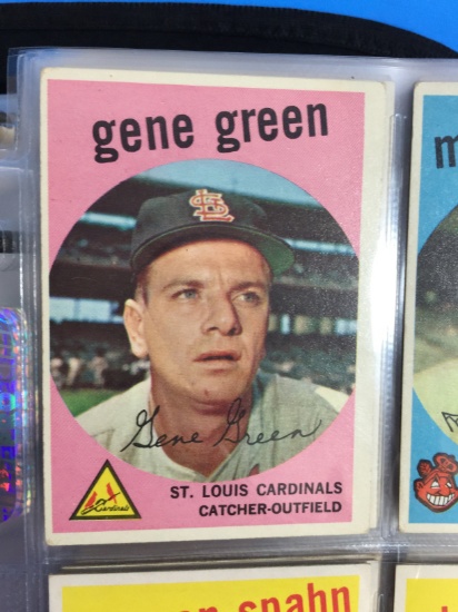 1959 Topps #37 Gene Green Cardinals