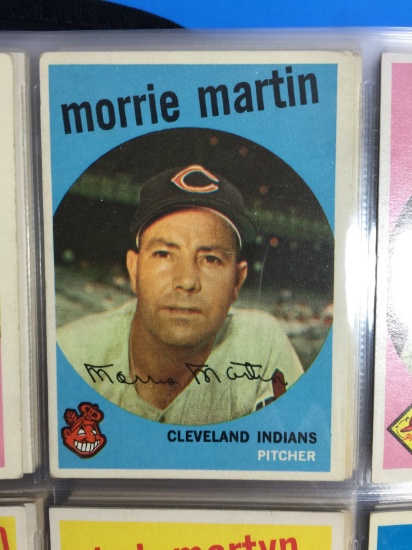 1959 Topps #38 Morrie Martin Indians