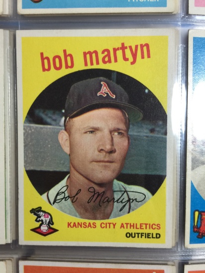 1959 Topps #41 Bob Martyn Athletics