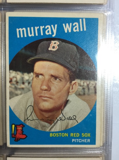 1959 Topps #42 Murray Wall Red Sox