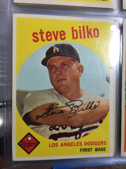 1959 Topps #43 Steve Bilko Dodgers