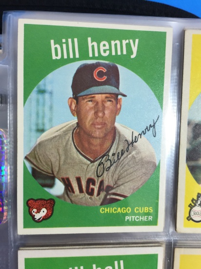 1959 Topps #46 Bill Henry Cubs