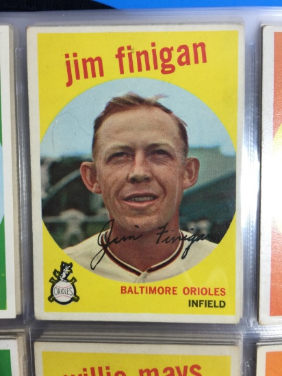 1959 Topps #47 Jim Finigan Orioles