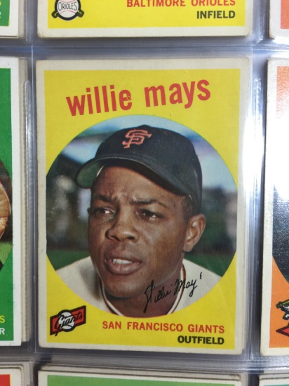 1959 Topps #50 Willie Mays Giants
