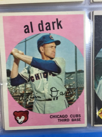 1959 Topps #502 Al Dark Cubs
