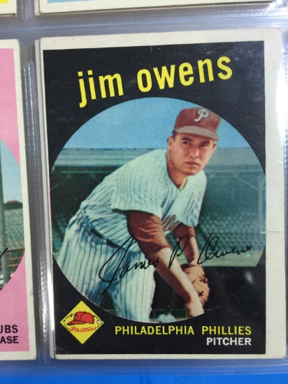 1959 Topps #503 Jim Owens Phillies