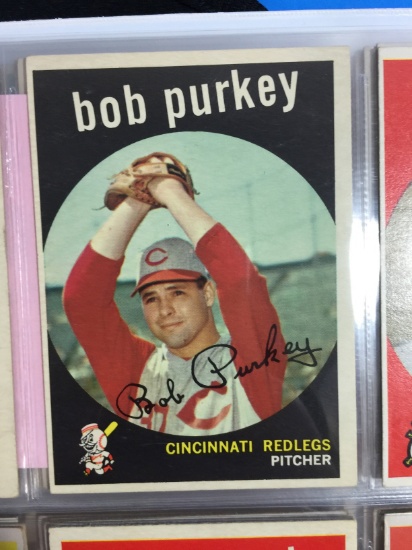 1959 Topps #506 Bob Purkey Reds