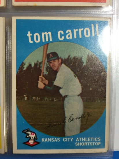 1959 Topps #513 Tom Carroll Athletics