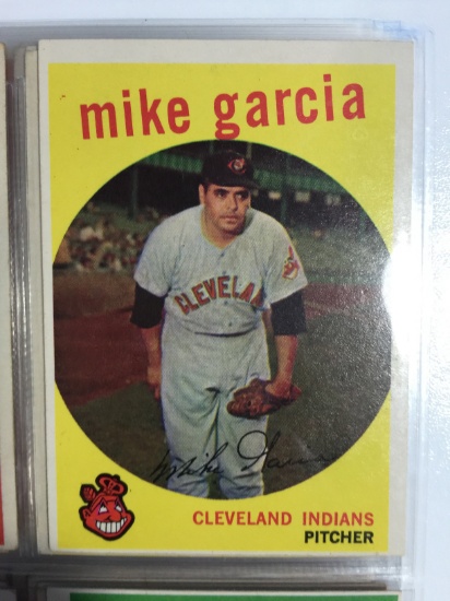 1959 Topps #516 Mike Garcia Indians