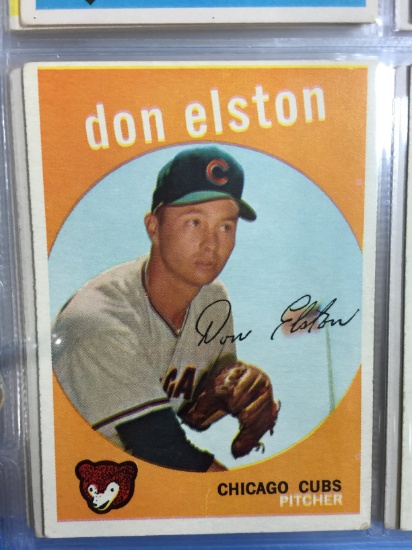 1959 Topps #520 Don Elston Cubs