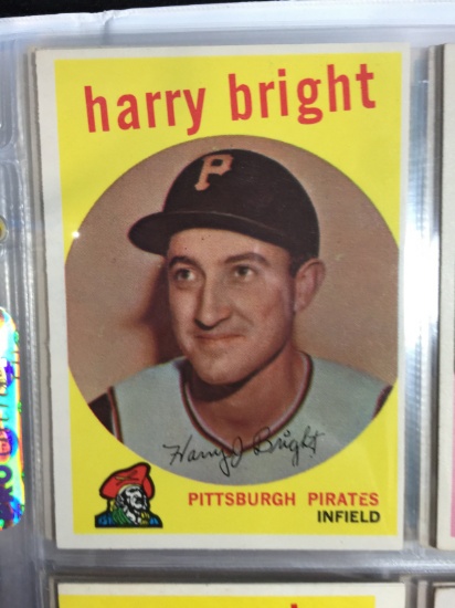 1959 Topps #523 Harry Bright Pirates
