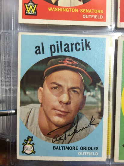 1959 Topps #7 Al Pilarcik Orioles
