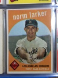 1959 Topps #107 Norm Larker Dodgers