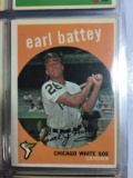 1959 Topps #114 Earl Battey White Sox