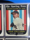 1959 Topps #119 John Callison White Sox Rookie Card