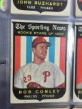 1959 Topps #121 Bob Conley Phillies Rookie Card